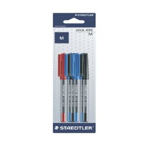 STAEDTLER PENS ASSORTED 6PK (430MSBK6D)